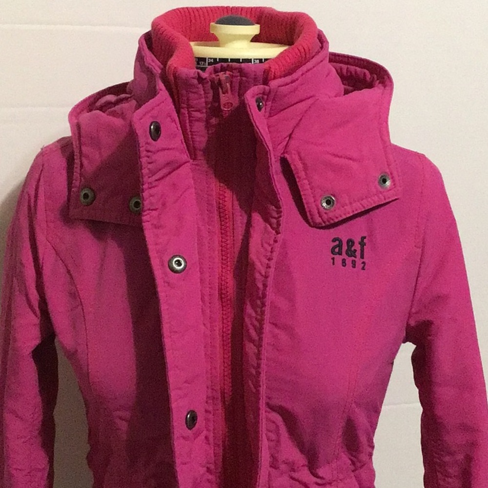Abercrombie pink size medium jacket